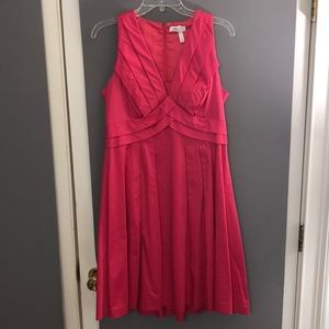 Pink Calvin Kline Dress. size 10. Hidden back zipper. Excellent condition